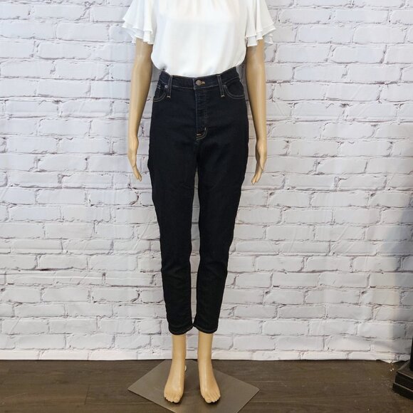 J.CREW - Mercantile Skinny High Waist Dark Wash Blue Jeans - Picture 3 of 10